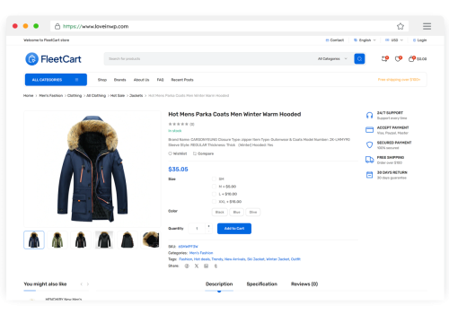 Single-Page-Fleetcart-php-mysql-ecommerce-website-project-source-code